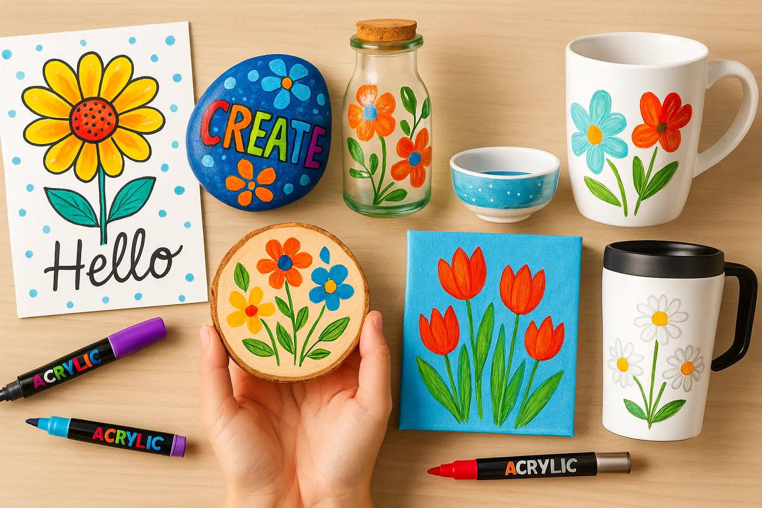 Feutres-Acryliques FAMICOLOR