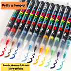 Feutres Acryliques – de 12 à 168 couleurs | Créativité en famille FAMICOLOR