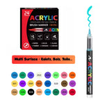 Feutres Acryliques – de 12 à 168 couleurs | Créativité en famille FAMICOLOR