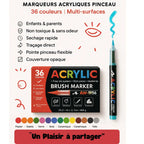 Feutres Acryliques – de 12 à 168 couleurs | Créativité en famille FAMICOLOR