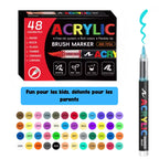 Feutres Acryliques – de 12 à 168 couleurs | Créativité en famille FAMICOLOR