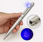 Stylo à Encre Invisible avec Lampe UV — Stylo secret pour messages cachés FAMICOLOR