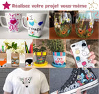 Feutres Acryliques Métalliques 12 Couleurs FAMICOLOR