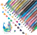 Feutres Acryliques Métalliques 12 Couleurs FAMICOLOR
