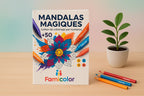 50 Mandalas Magiques – Détente & Créativité en Famille 🎨| Colorisation guidée par numéros FAMICOLOR